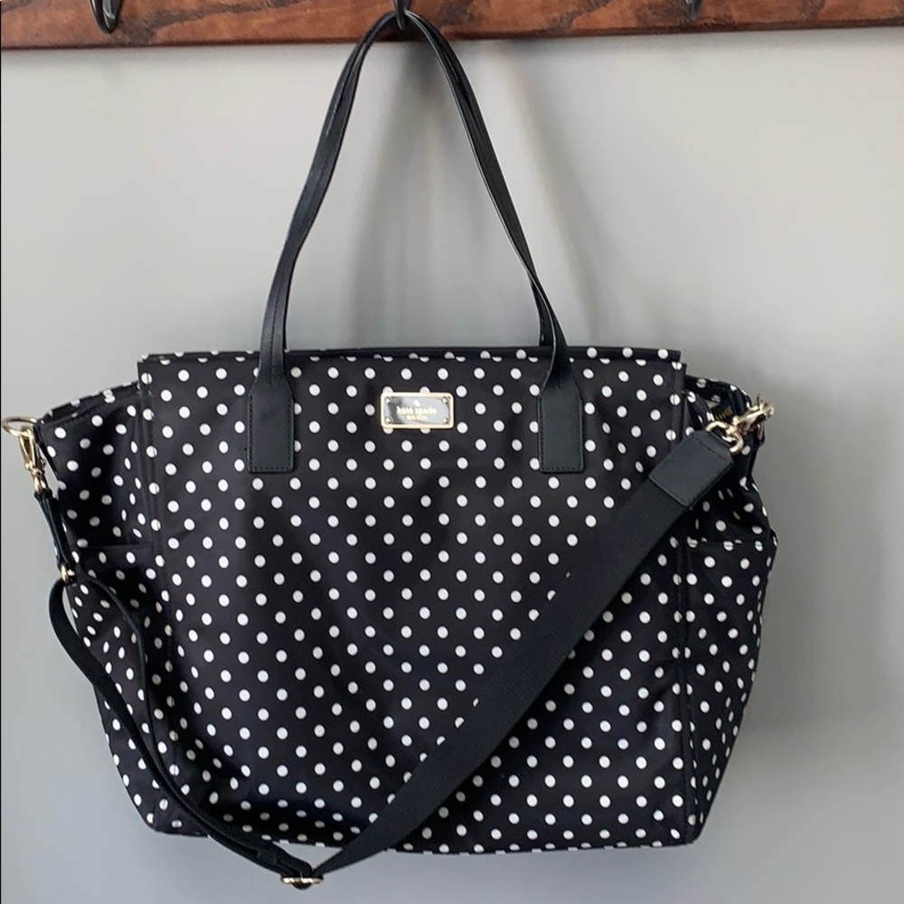 KATE SPADE large polka dot bag